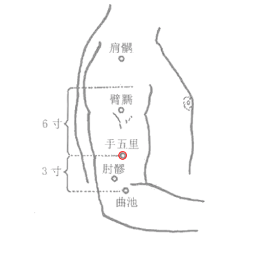 手五里穴