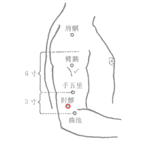 肘髎穴