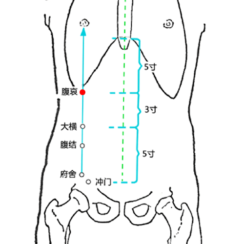 腹哀穴