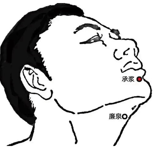 承浆穴